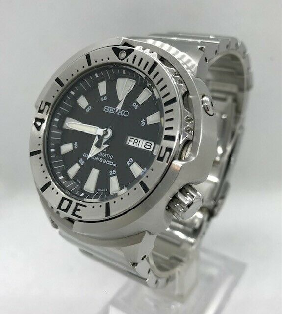 Montre Seiko Prospex Baby Tuna SRP637 - Boîtier Et Bracelet Acier - Plongeuse 200m - Occasion