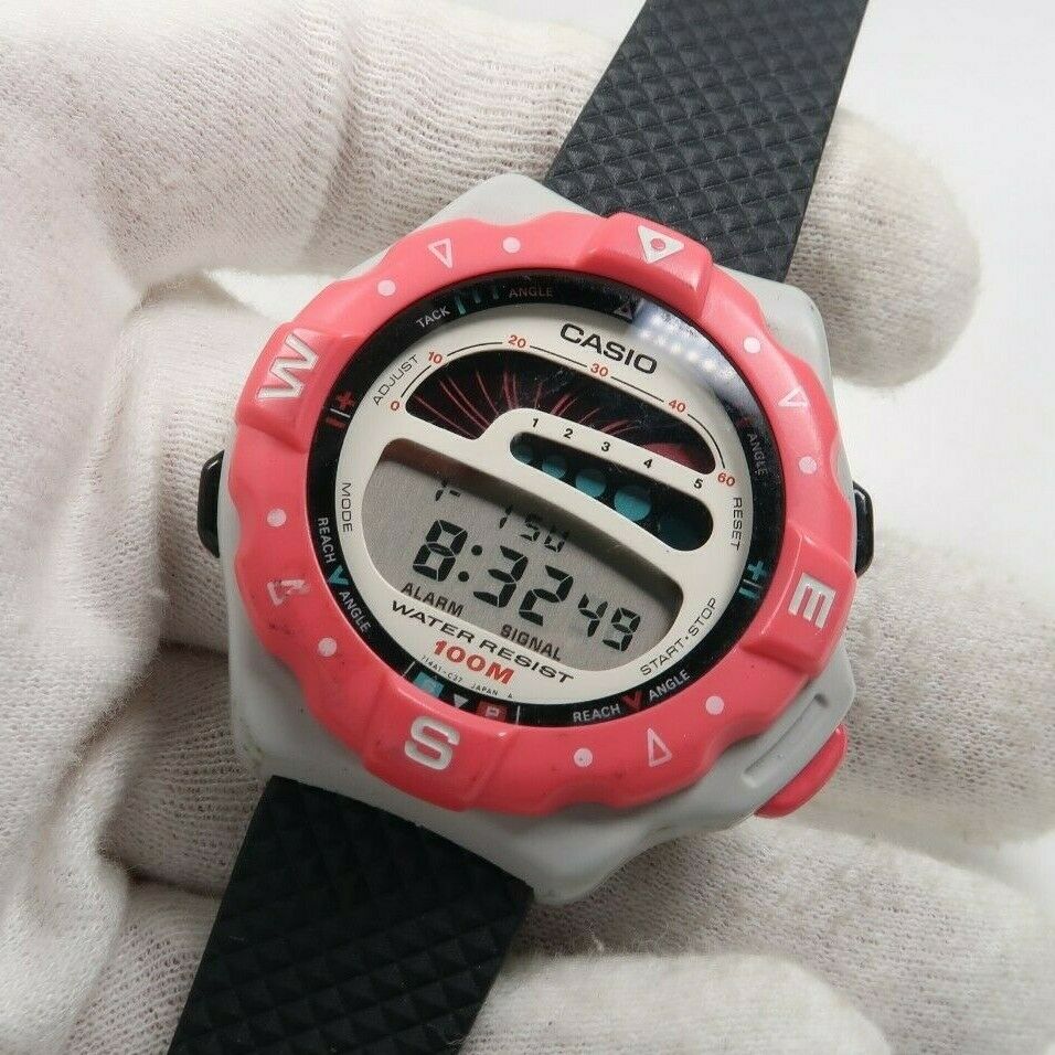 Vintage CASIO SUF-120 SURF TIMER Watch JAPAN | WatchCharts Marketplace