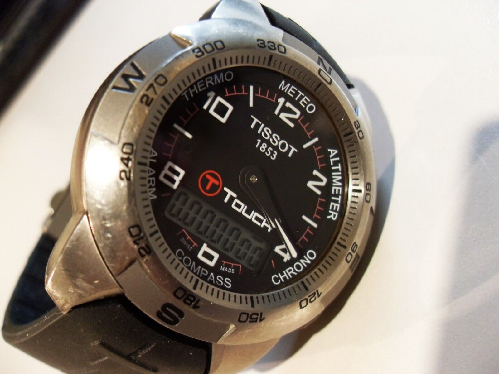 TISSOT T-TOUCH Z253/353 MULTI-FUNCTION DUAL TIME TITANIUM MEN