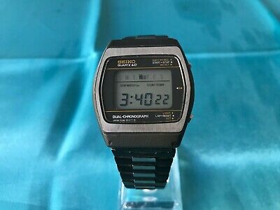 Seiko 0138 5010 Alarm Quartz LCD Uhr Digital Armbanduhr