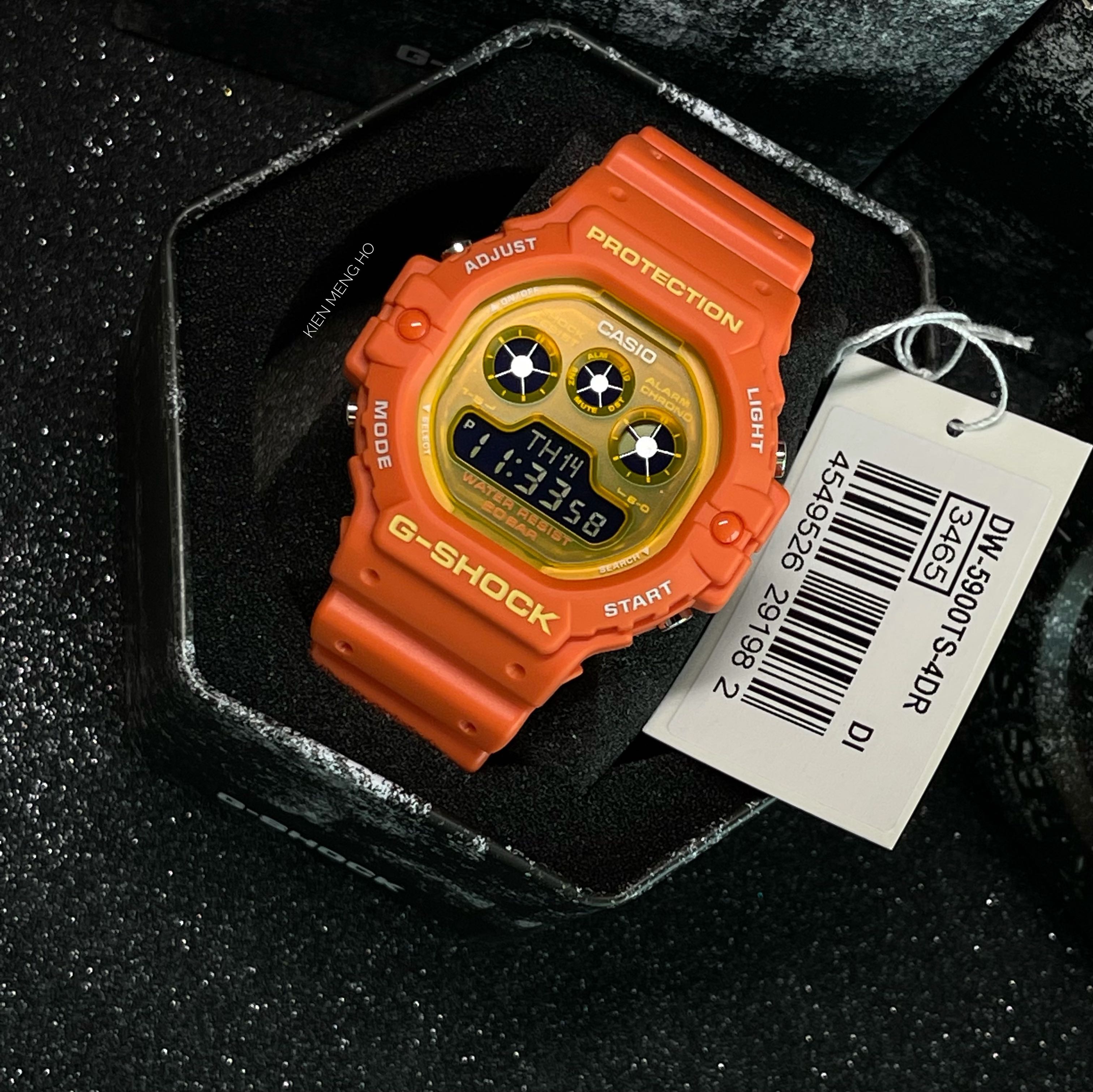 G shock kuning discount mango