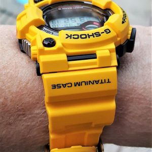 FS: Casio G-Shock Frogman GWF-1000-1JF Lightning Yellow Mod