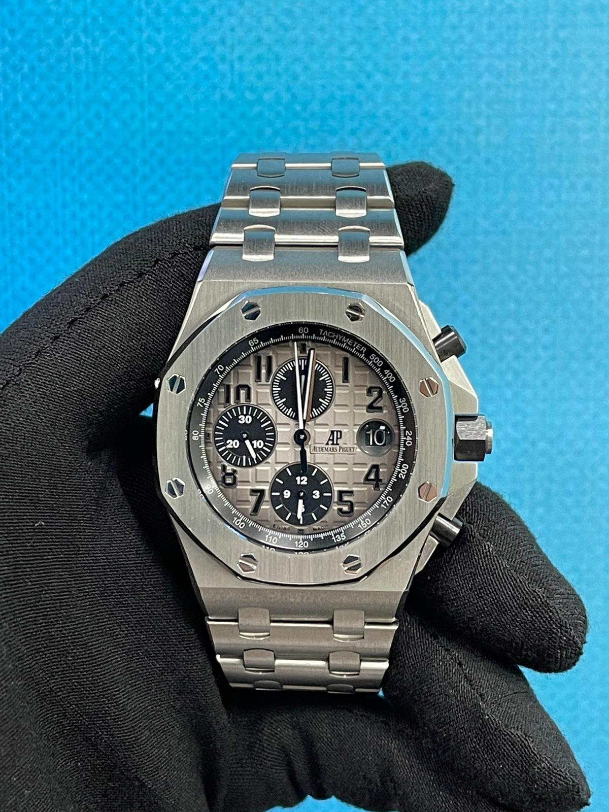 Audemars Piguet 26470PT Platinum Royal Oak Offshore “Brick” Limited ...