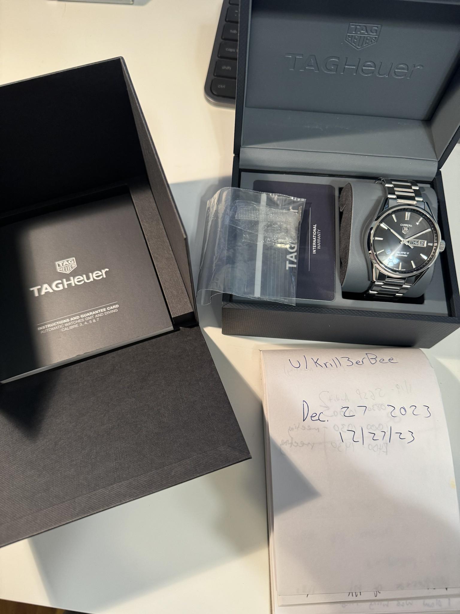 WTS Tag Heuer Carrera 5 Lightly Used WatchCharts Marketplace