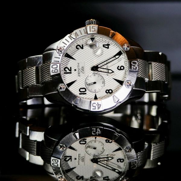 Zenith Defy Classic Elite HMS Men's Watch - Excellent condition- Retail ...