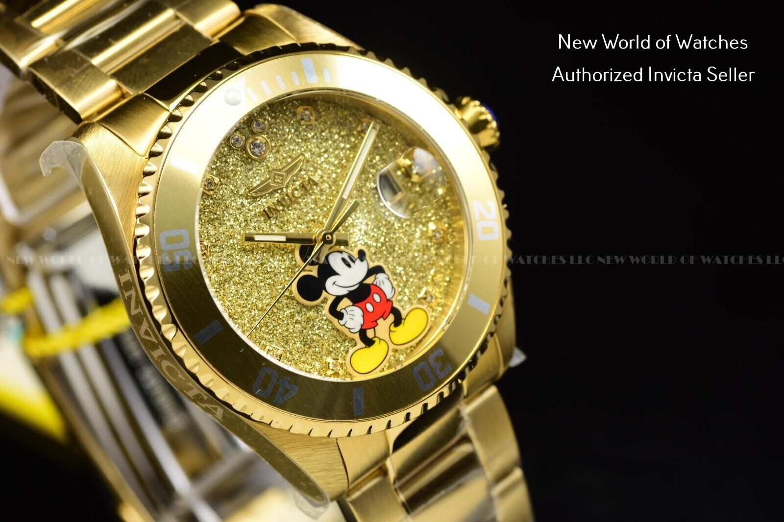 Invicta mickey mouse watch women's hot sale