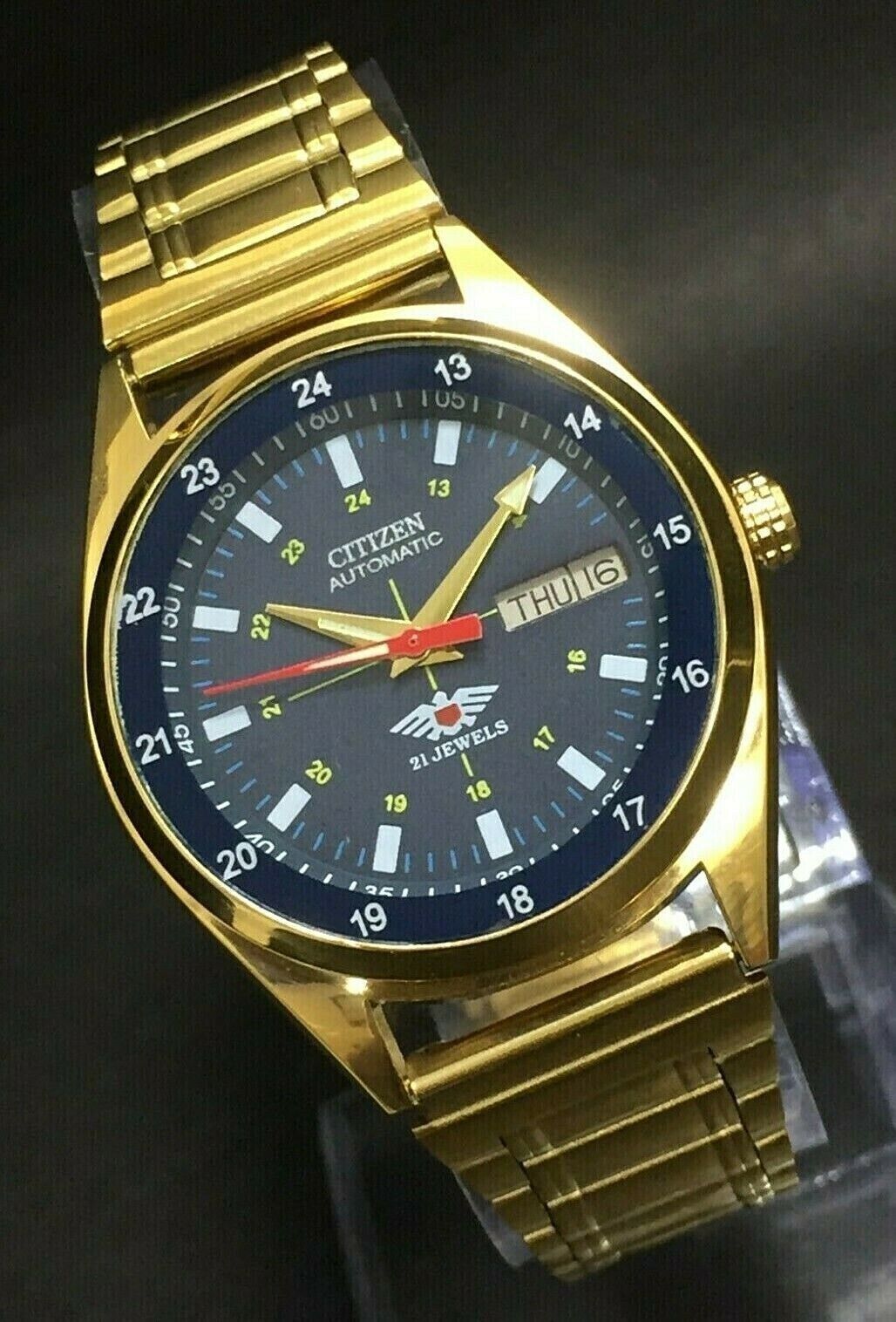 Citizen 21 hotsell jewels gold