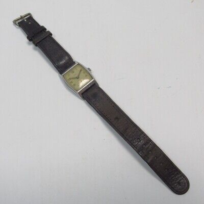 Oris Mechanical Manual Windup Watch Swiss Made Leather Strap