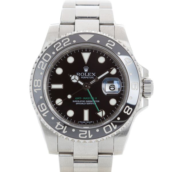 FS: 2009 Rolex GMT Master II 116710LN Box, Hangtag, Card & Service Card ...