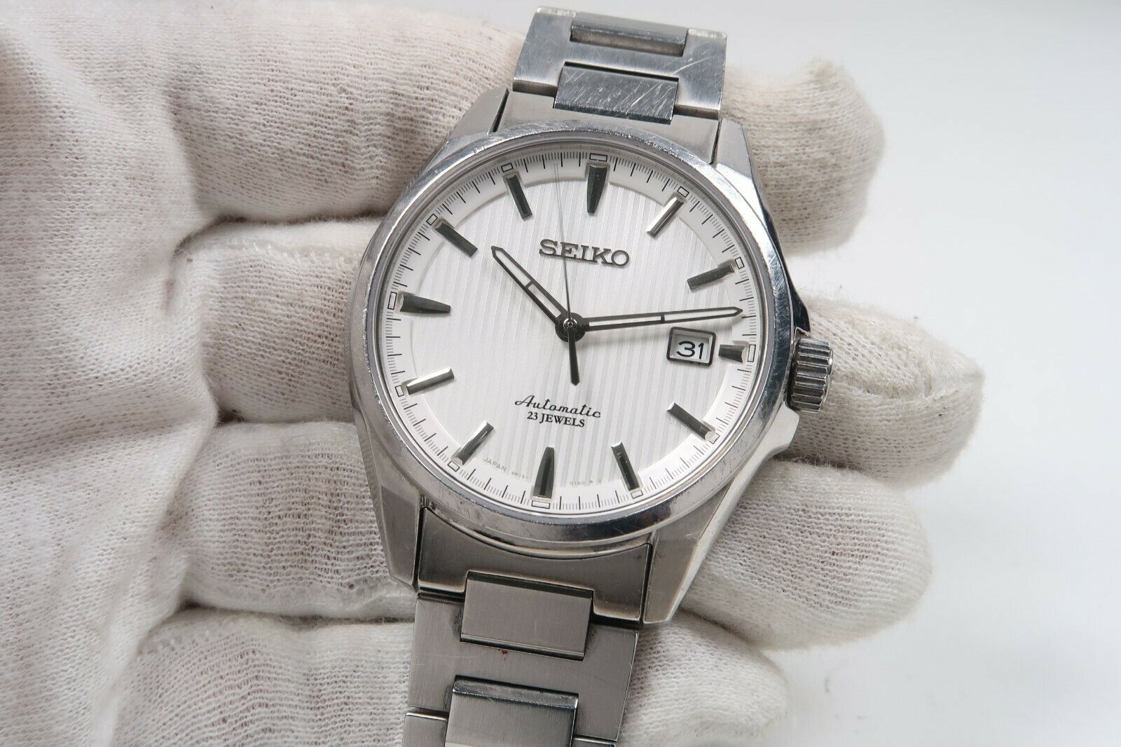 SEIKO PRESAGE 6R15-02M0 STAINLESS Mens Watch Japan