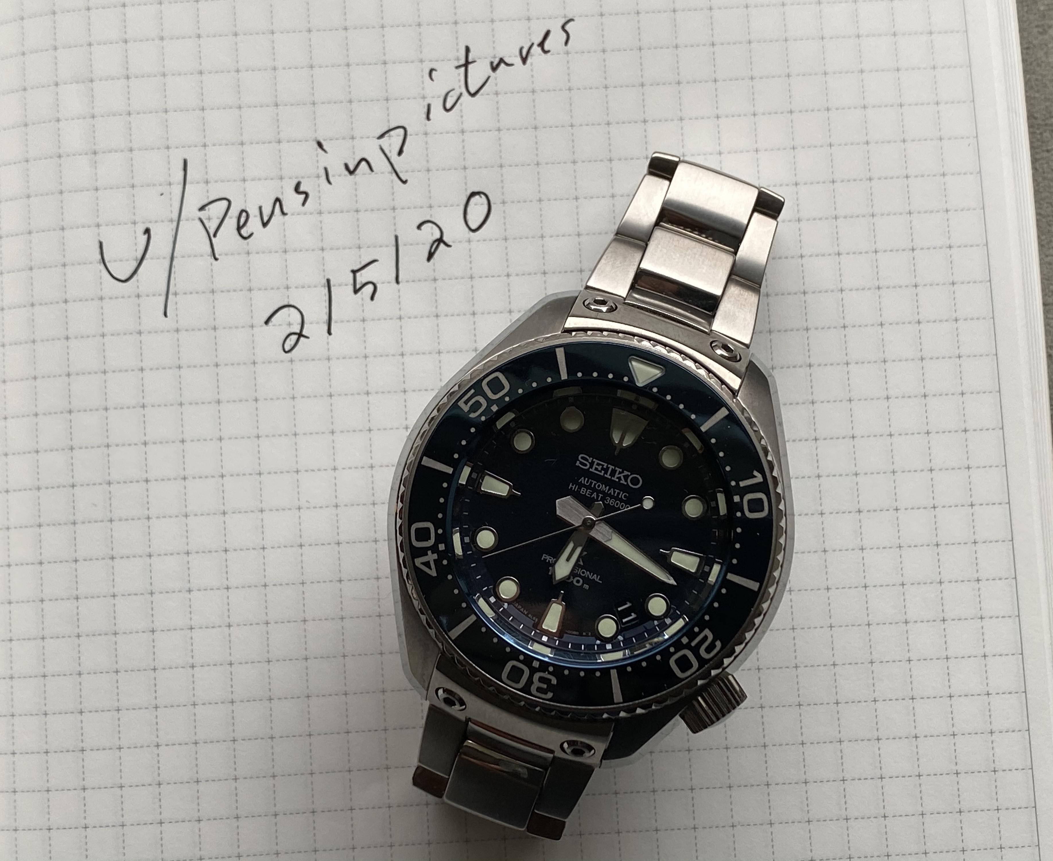 WTS] Seiko Prospex SBEX005 Hi-Beat with box and papers | WatchCharts