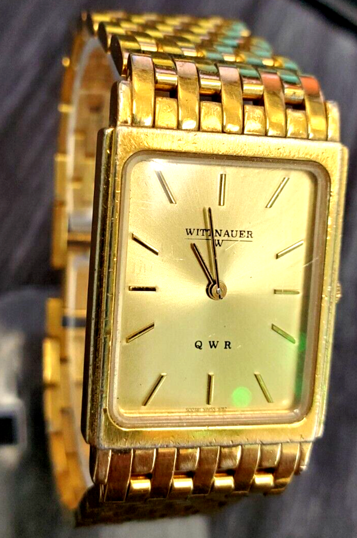 Wittnauer gold shop watch qwr