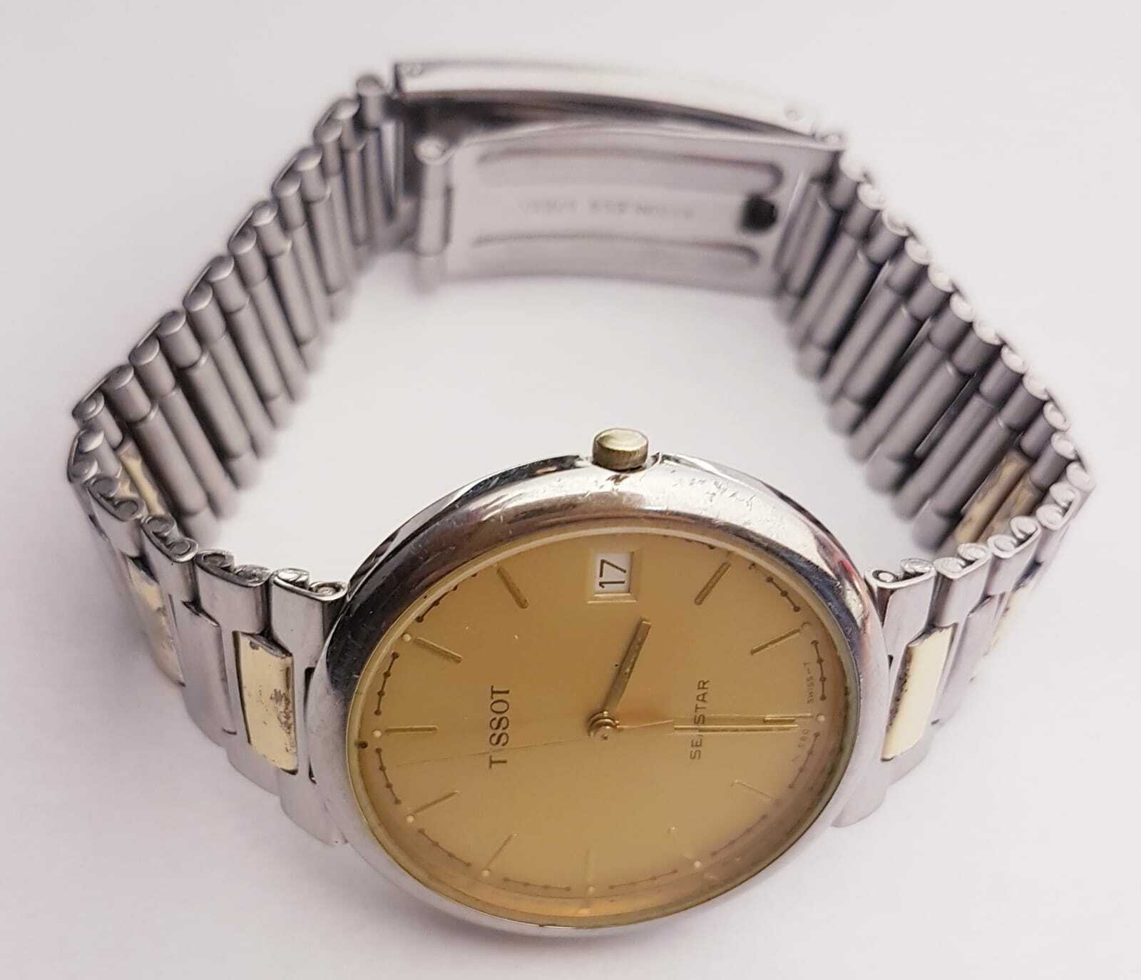 Vintage TISSOT SEASTAR N580A Quartz Men Swiss Watch | WatchCharts
