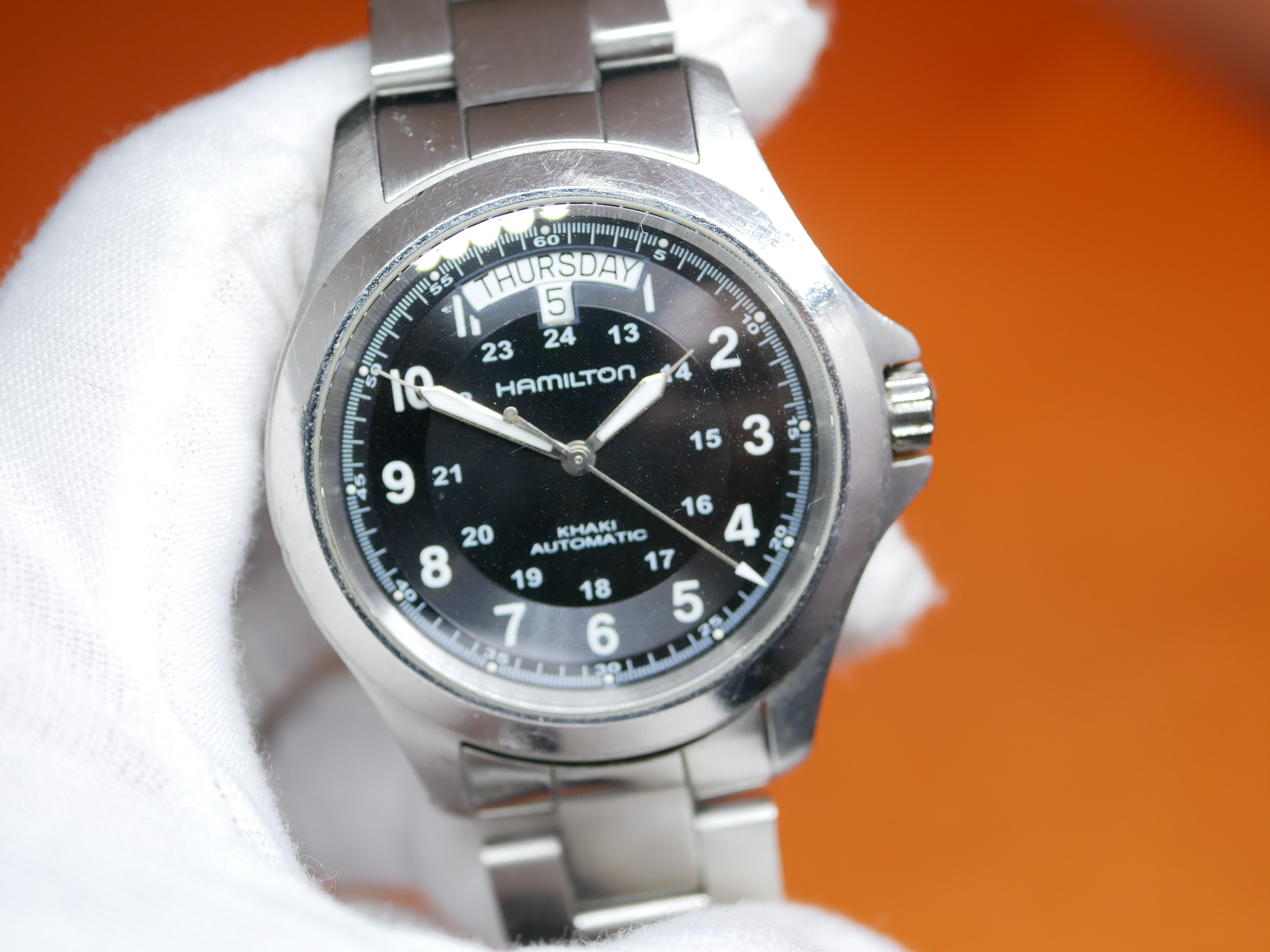 Hamilton khaki king outlet day date