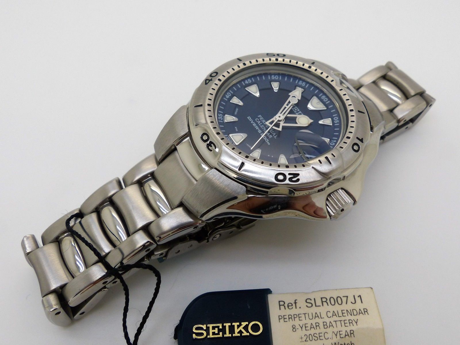 Seiko (Pipin) Perpetual calendar 200m Air diver's 8F35-0030 Ref