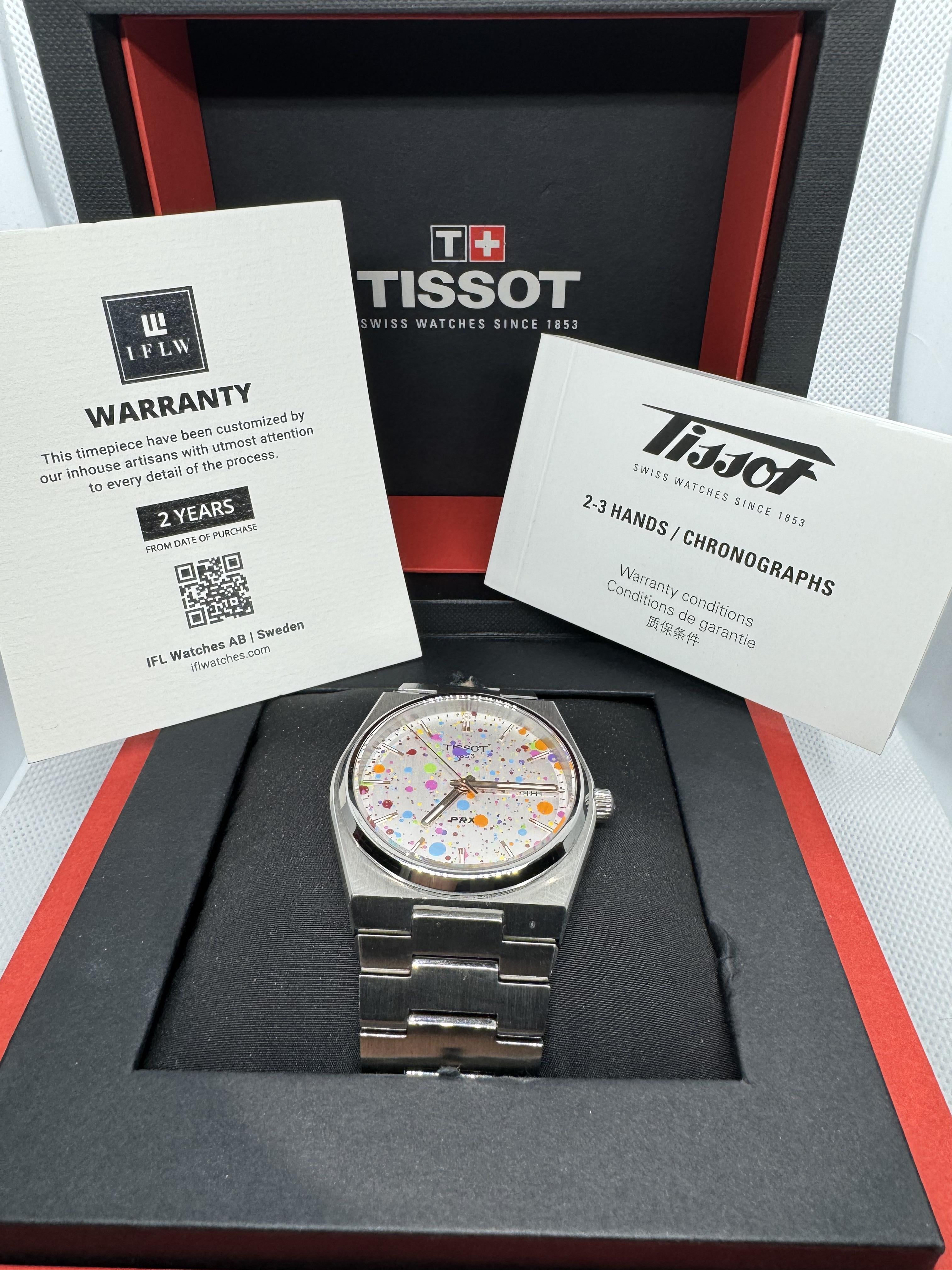 WTS Tissot PRX IFL Arctic Sky WatchCharts