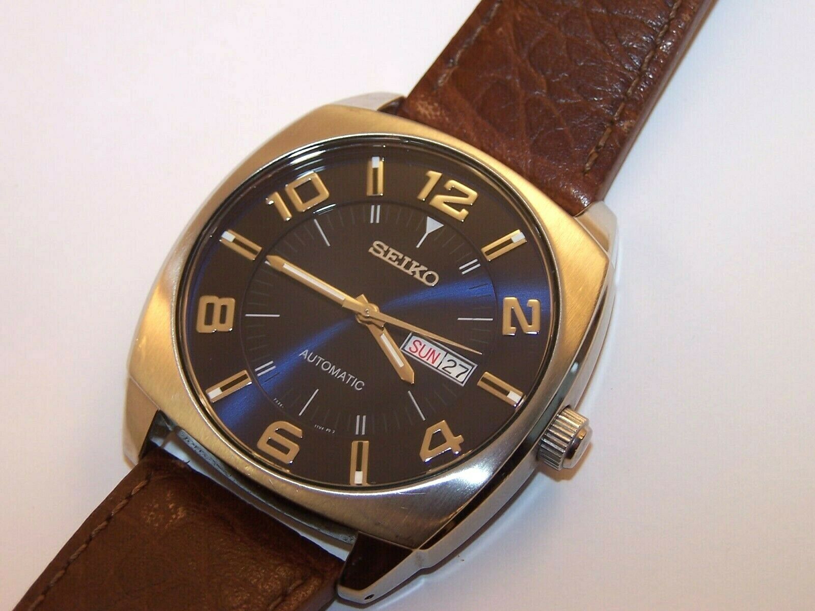 Men's Seiko 7S26-04D0 Automatic 21 Jewel Stainless Steel Watch