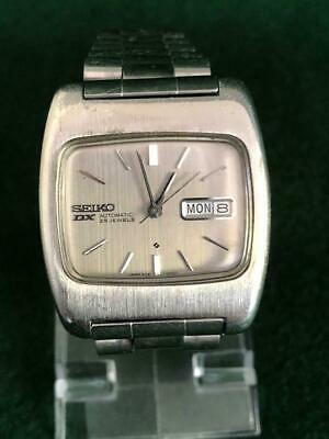 1970 Seiko DX Automatic 6106-5400 Sealion Wristwatch Silver Dial