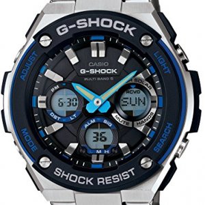 Casio] Watch G-STEEL Radio Solar GST-W100D-1A2JF Silver