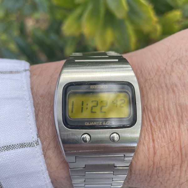 Seiko Men's Vintage Quartz YELLOW FACE 0624-5009 in Original Box | WatchCharts