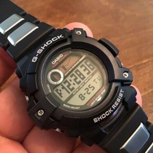 Casio G-SHOCK GL-130 (2269) Tide & Moon Black Resin Men's Watch