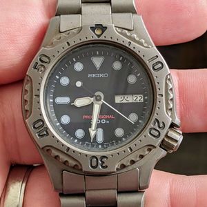 Vintage '89 Seiko 7C43-6A10 JDM Professional Diver's Watch, Titanium,  Gorgeous | WatchCharts