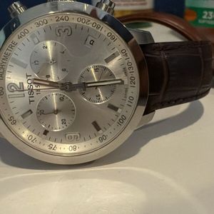 Tissot PRC 200 Orologio Uomo, Modello T055.417.16.017.01, Cassa In Acciaio 42mm, Quadrante Bianco, Movimento Al Quarzo, Impermeabile 20 Bar