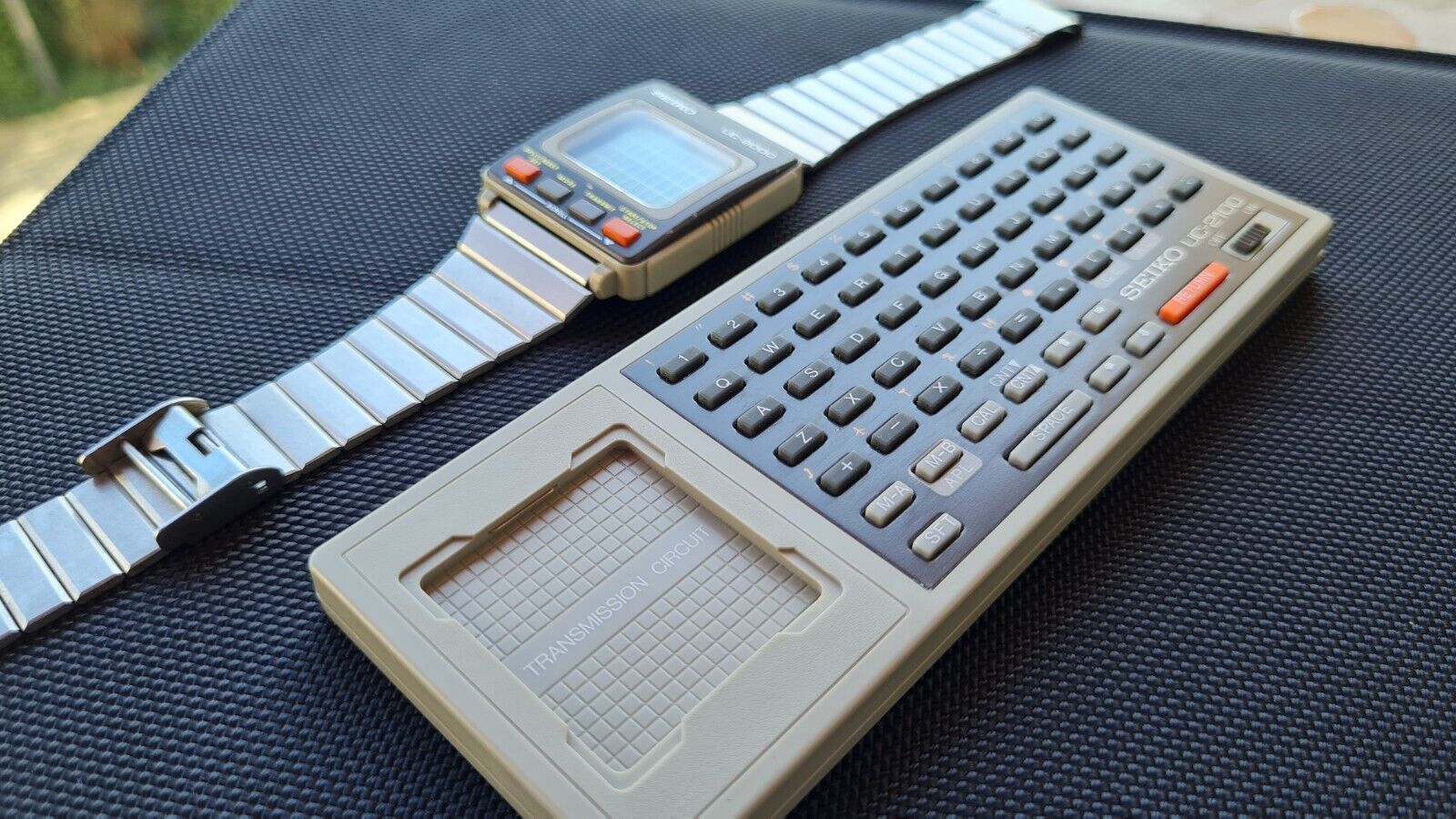 Seiko Wrist Computer UC-2000 UC-2100 Keyboard Digital