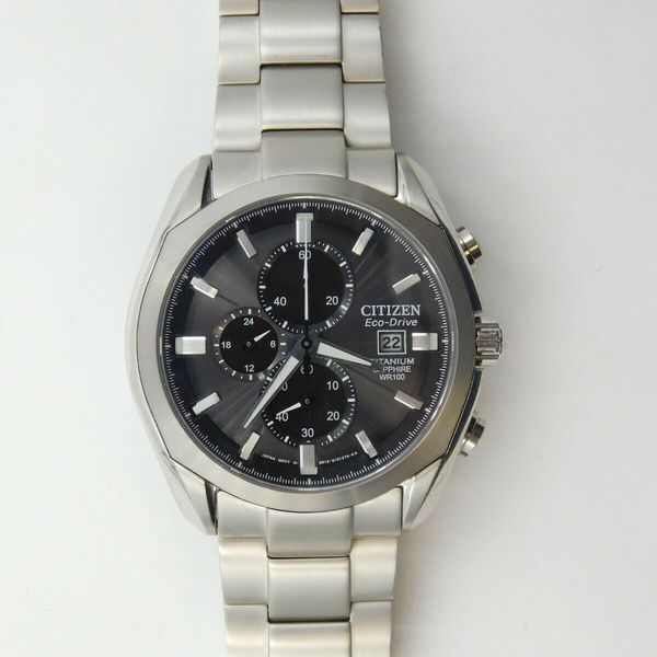 Citizen Eco-Drive B612-S068452 Men's Titanium Diving Watch ...