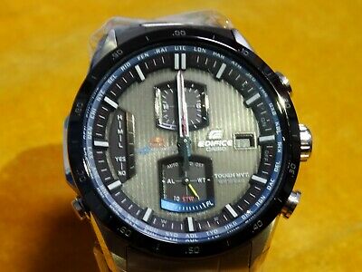 CASIO EDIFICE SOLAR BAND 6 100M F1 RACING CHRONO ALARM (5239) EQW 
