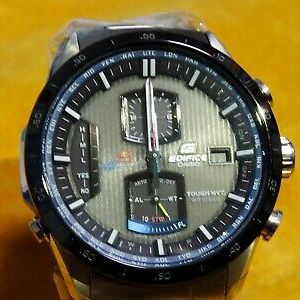 CASIO EDIFICE SOLAR BAND 6 100M F1 RACING CHRONO ALARM 5239 EQW A1100RB NOS WatchCharts Marketplace