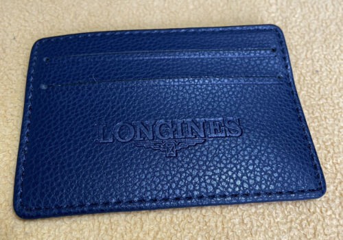 Longines Credit Card Holder Leather Card Holder Leather New