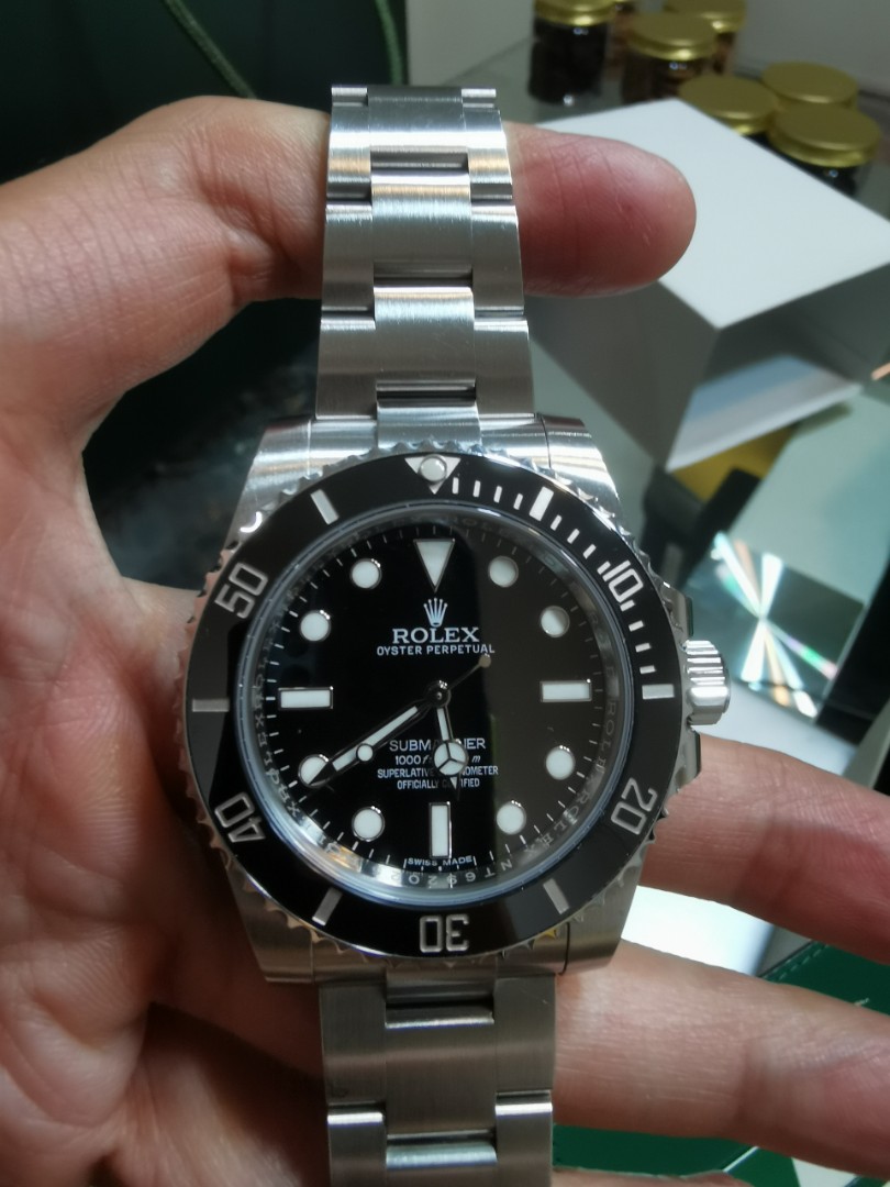 Rolex submariner shop no date discontinued