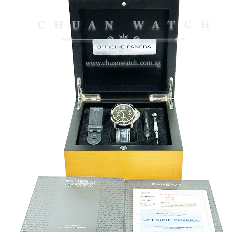 Pre Owned Panerai Luminor Marina Automatic 44mm Pam 104 N