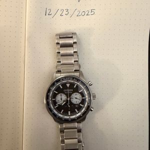 Citizen Beams 1984 Special Order Silver Chronograph Eco-Drive from