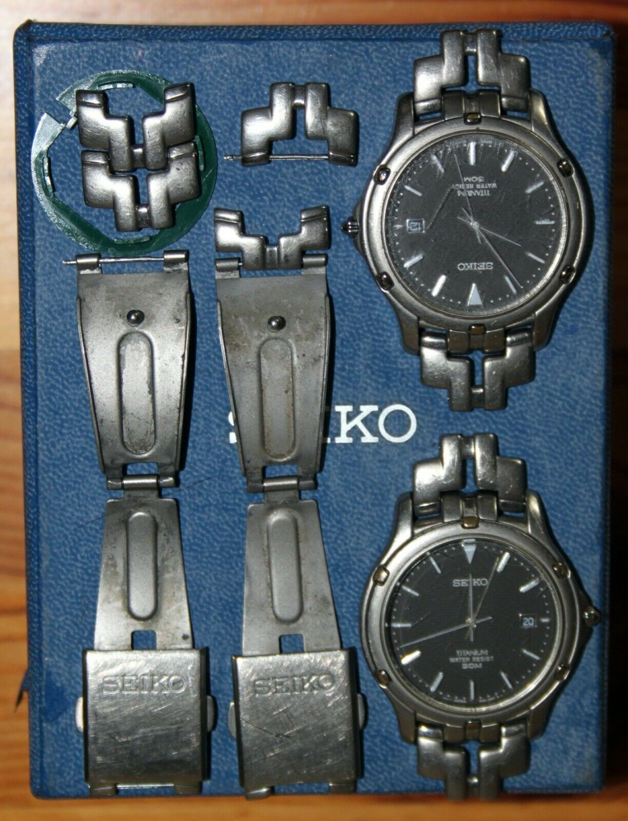 Voksen fællesskab nationalsang Seiko Le Grand Sport SLC033 Titanium Wrist Watch SPARE PARTS / FOR REPAIR |  WatchCharts