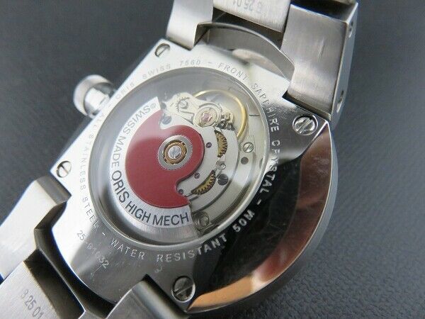 ORIS Automatic Watch 7560 635 Date SAPPHIRE CRYSTAL HIGH MECH