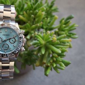 Seiko Mod Watch - Platinum Daytona Style- VK63 Movement