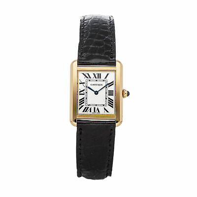 Cartier tank solo small clearance yellow gold