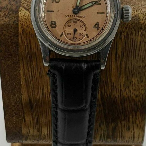 Vintage ROLEX OYSTER NEPTUNE Canadian Market Ca.1937 SS Original Dial