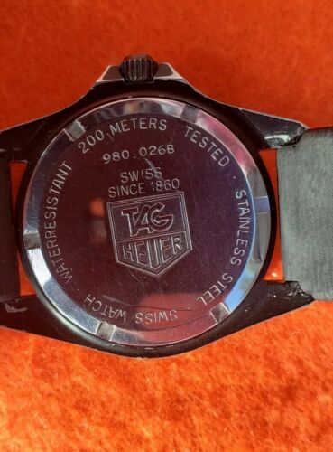 Vintage Men s TAG HEUER QUARTZ 980 026B Watch WatchCharts