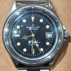 s*t様 ★HAMILTON Khaki Sub 330ft 腕時計 9443 Hamilton Khaki Lancaster Automatic Sub 330ft ref. 9443 anni 80