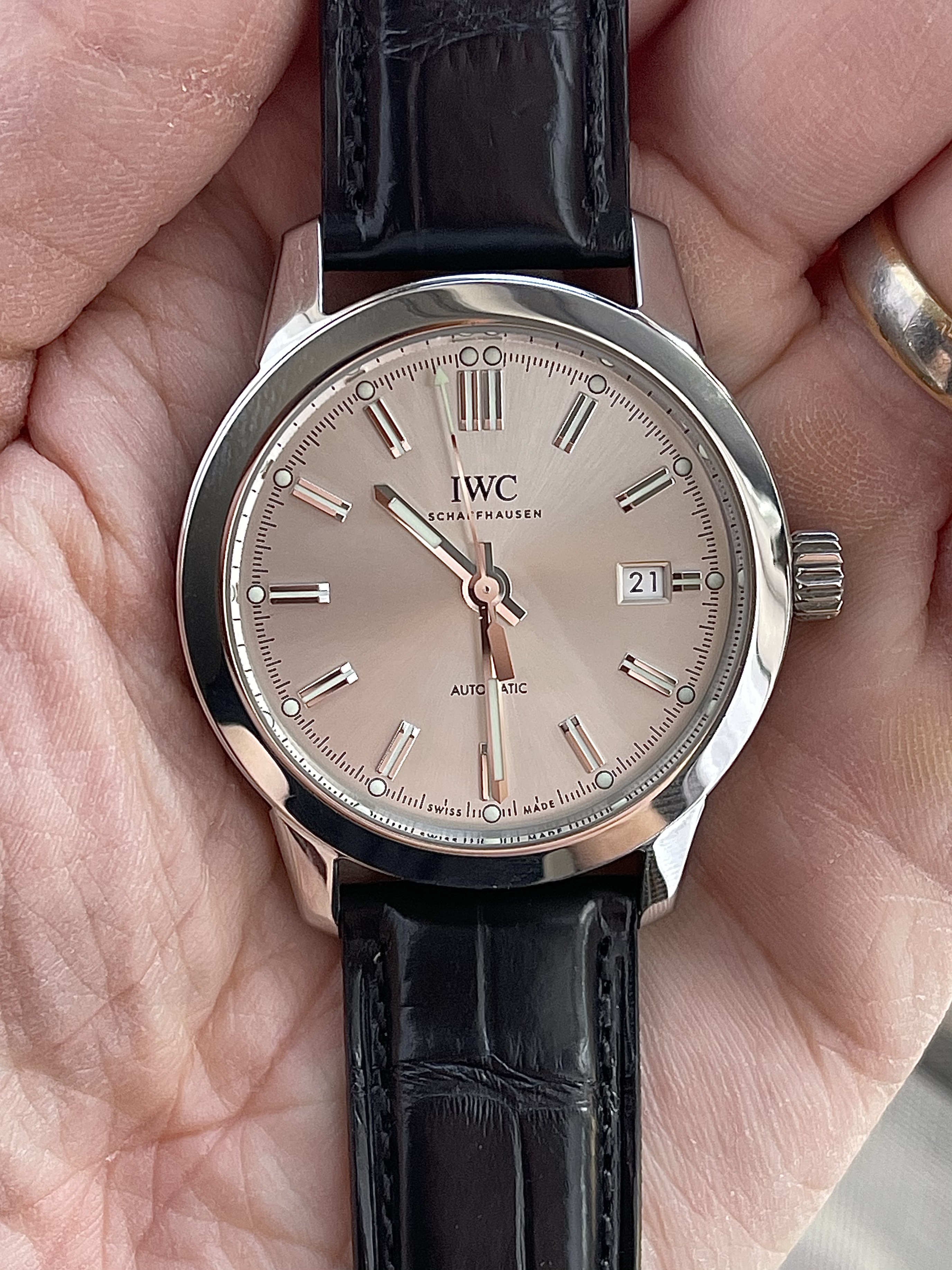 IWC Ingenieur IW357001 WatchCharts Marketplace