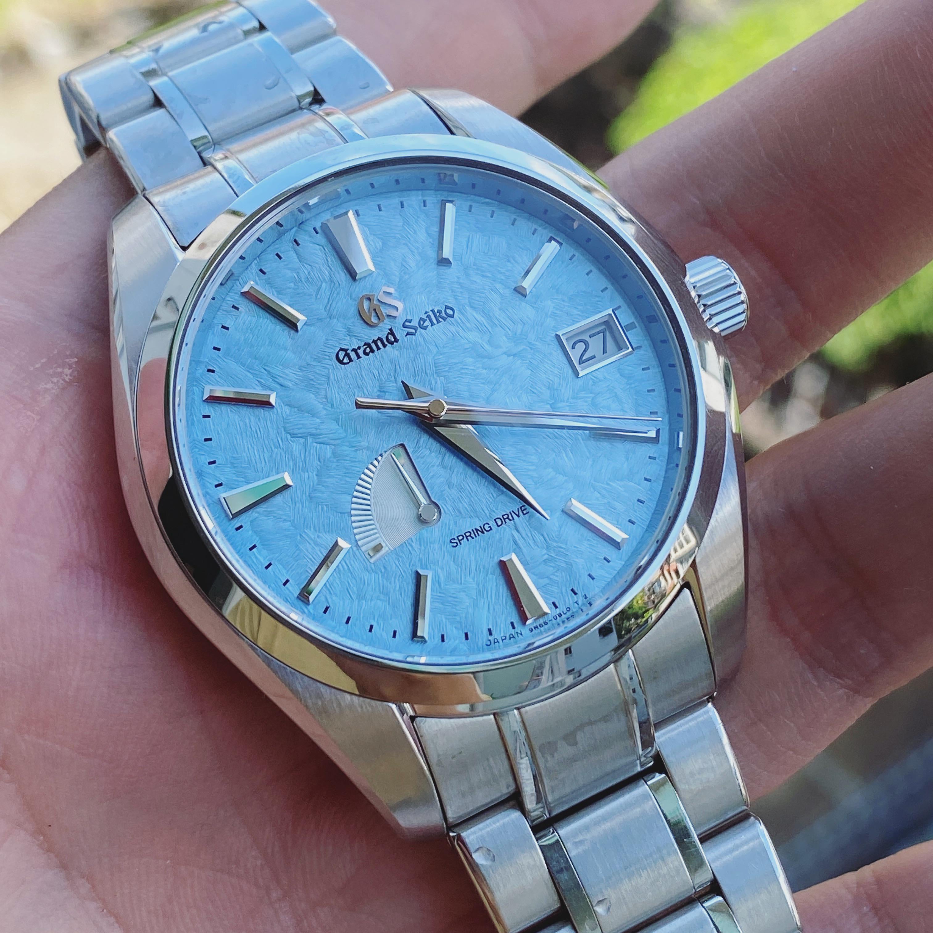 WTS] GRAND SEIKO SBGA435 - Limited for China - Tiffani color dial - Box &  papers added) | WatchCharts