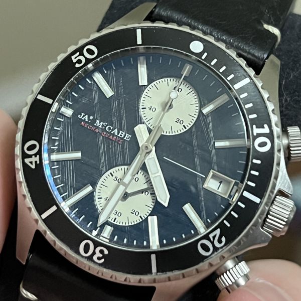 [WTS] James McCabe Baja Chrono Gravel Black 150 WatchCharts Marketplace