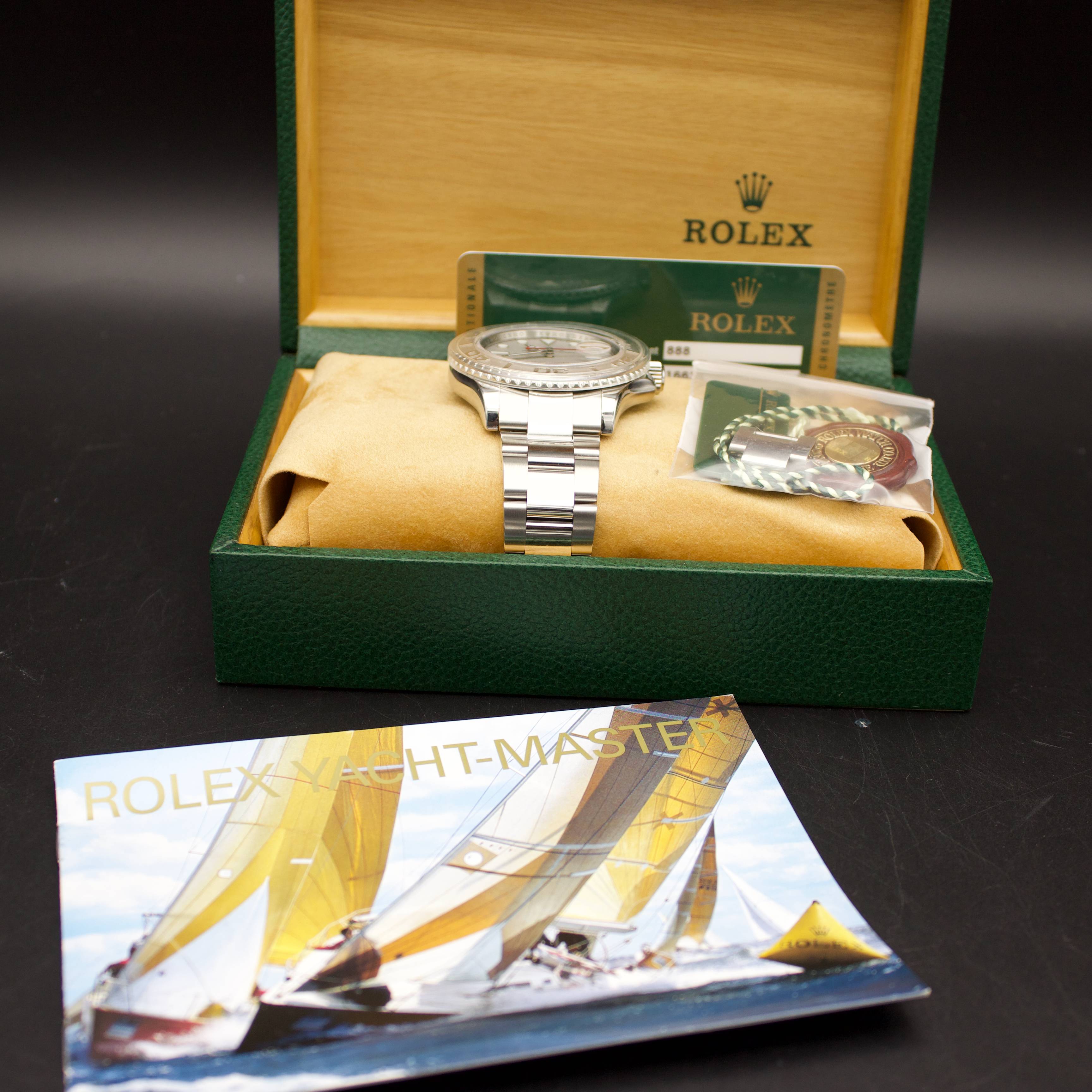 WTS 2008 Rolex 16622 Yacht Master 40 Near Mint With Box Card