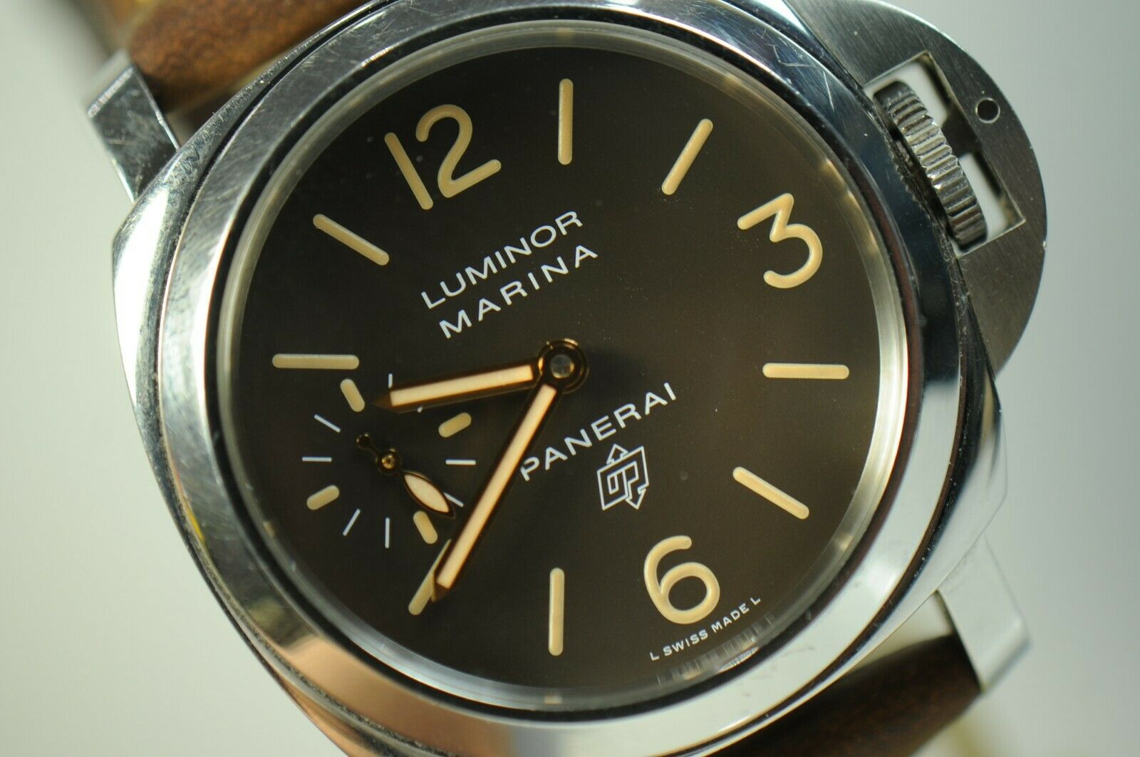 PANERAI LUMINOR FIRENZE 1860 PAM01000 OP 7040 STAINLESS STEEL 44MM