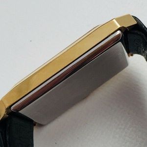 LONGINES Watch 832 1174 Square Hand Winding 18K Gold Plated T881