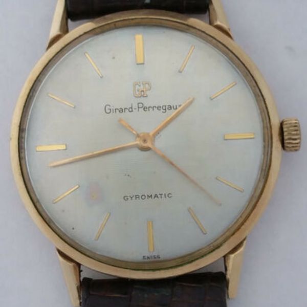 Montre Vintage Girard-Perregaux Gyromatic 34mm - Révisée, Occasion
