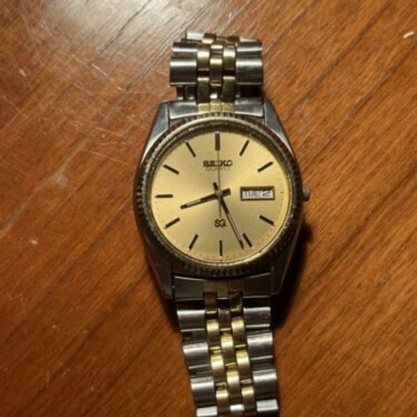 Vintage seiko Quartz Day Date 5Y238A60 Working Watch WatchCharts